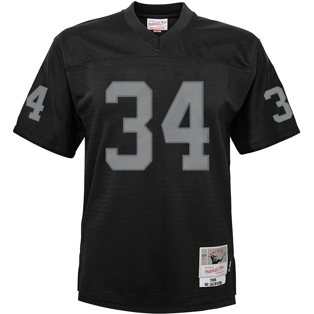 Zennovawear Bo Jackson Las Vegas Raiders Infant 1988 Retired Legacy Jersey - Black