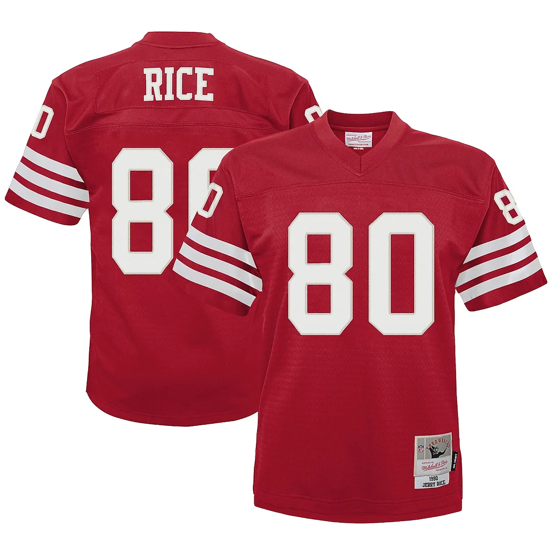 Zennovawear Jerry Rice San Francisco 49ers Infant 1990 Retired Legacy Jersey - Scarlet