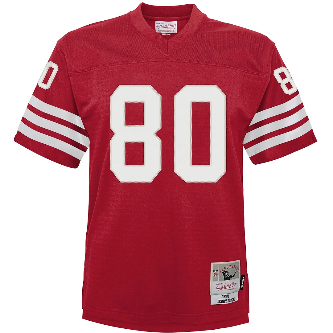 Zennovawear Jerry Rice San Francisco 49ers Infant 1990 Retired Legacy Jersey - Scarlet