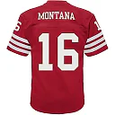 Zennovawear Joe Montana San Francisco 49ers Infant 1990 Retired Legacy Jersey - Scarlet