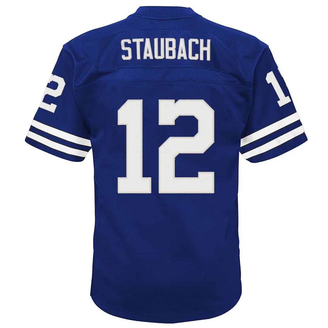 Zennovawear Roger Staubach Dallas Cowboys Infant 1971 Retired Legacy Jersey - Navy