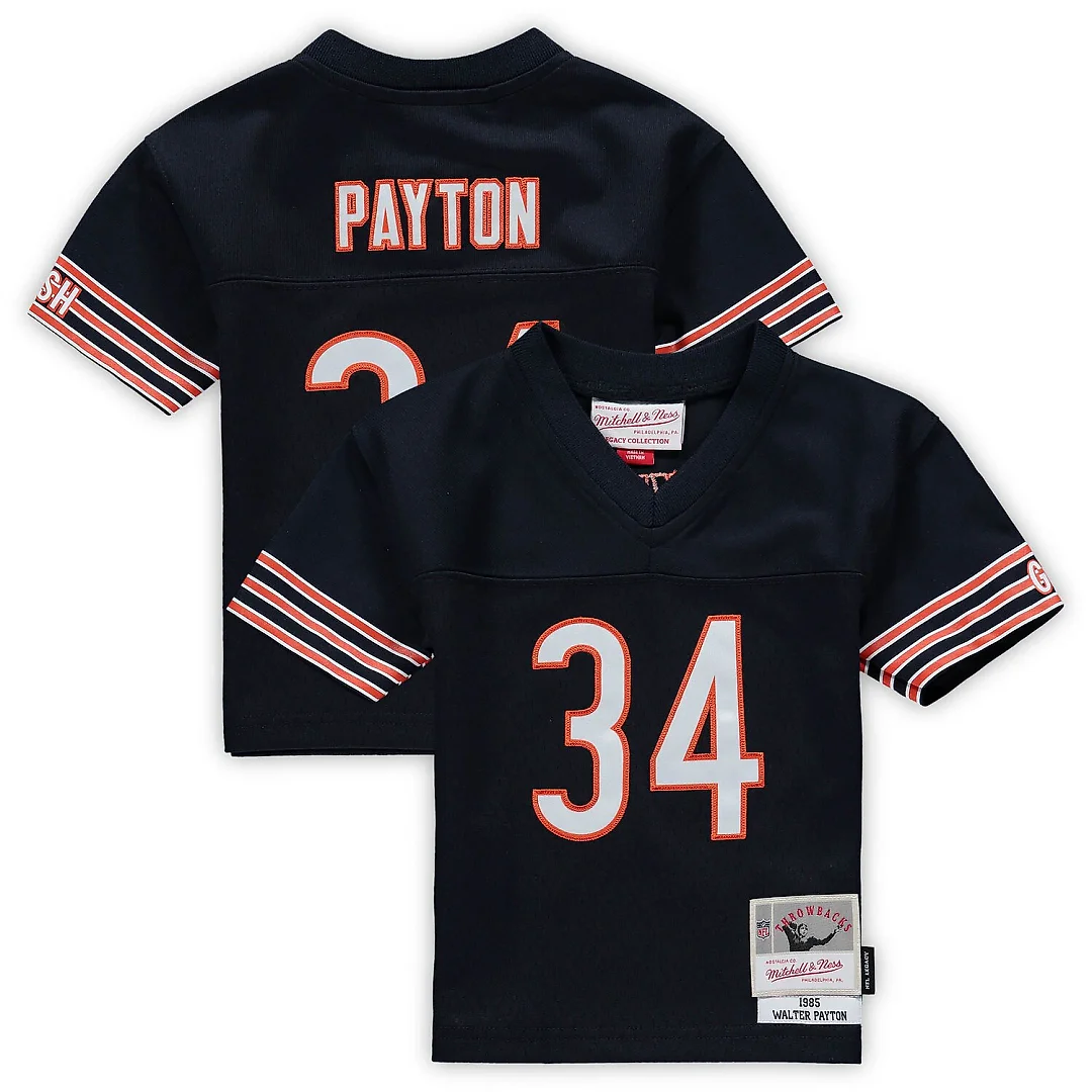 Zennovawear Walter Payton Chicago Bears Infant 1985 Retired Legacy Jersey - Navy