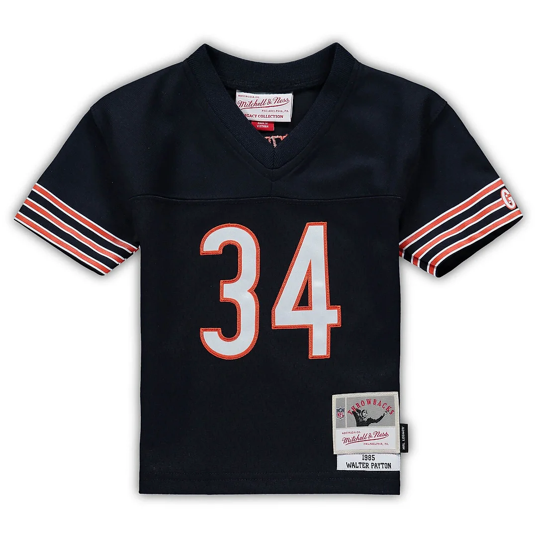 Zennovawear Walter Payton Chicago Bears Infant 1985 Retired Legacy Jersey - Navy
