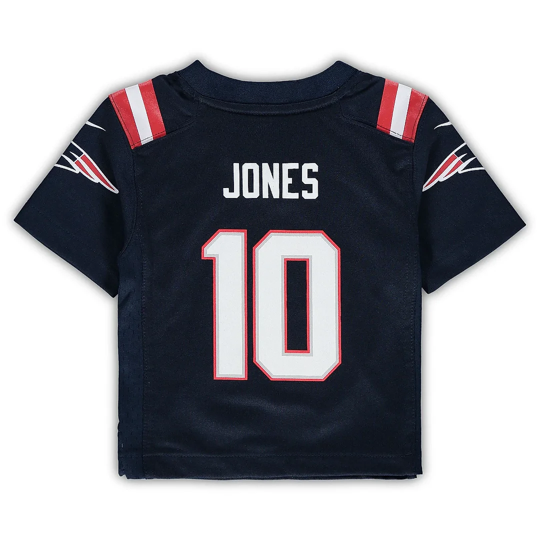 Zennovawear Infant New England Patriots Mac Jones Navy Game Jersey