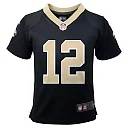 Zennovawear Infant New Orleans Saints Chris Olave Black Team Player Game Jersey