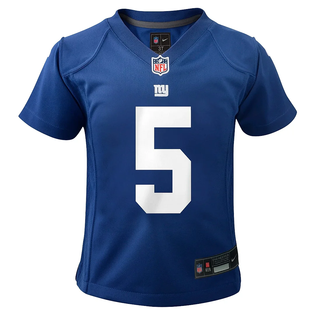 Zennovawear Infant New York Giants Kayvon Thibodeaux Royal Player Game Jersey
