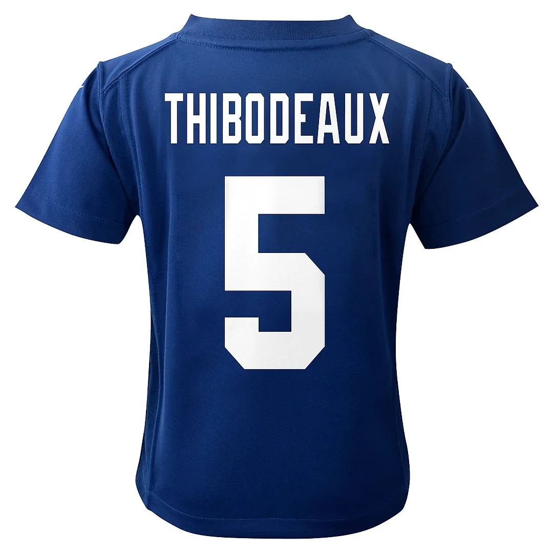 Zennovawear Infant New York Giants Kayvon Thibodeaux Royal Player Game Jersey