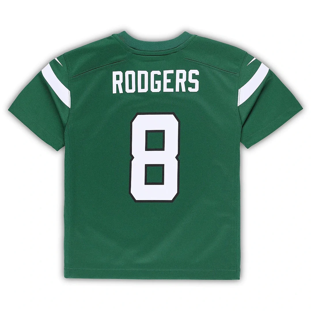 Zennovawear Infant New York Jets Aaron Rodgers Gotham Green Game Jersey
