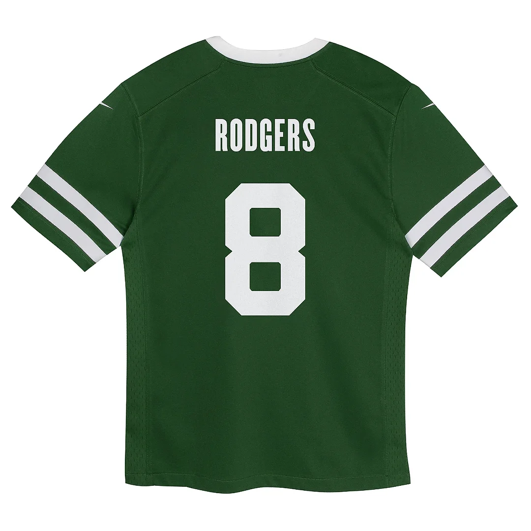 Zennovawear Infant New York Jets Aaron Rodgers Legacy Green Game Jersey