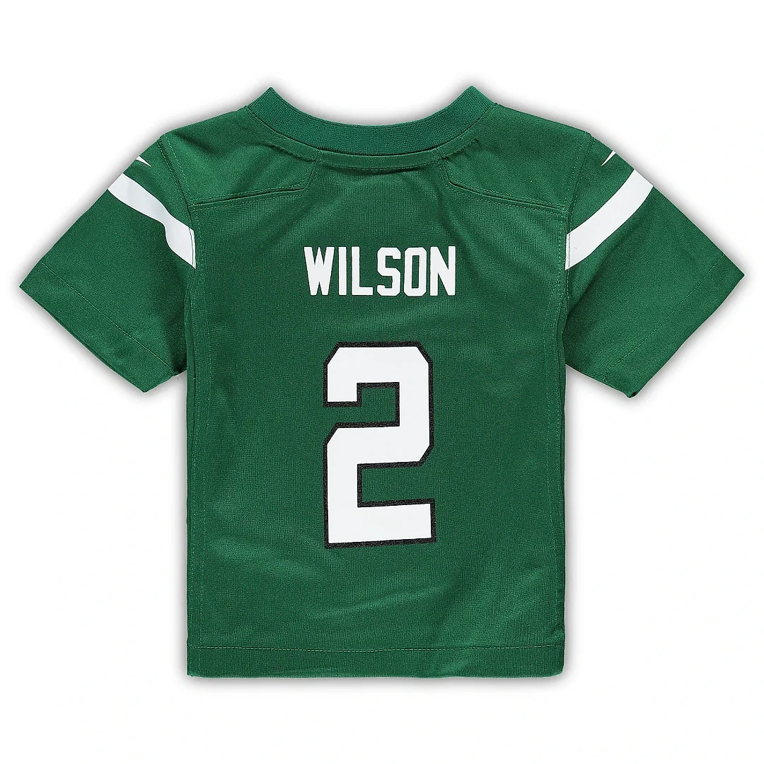 Zennovawear Infant New York Jets Zach Wilson Gotham Green Game Jersey