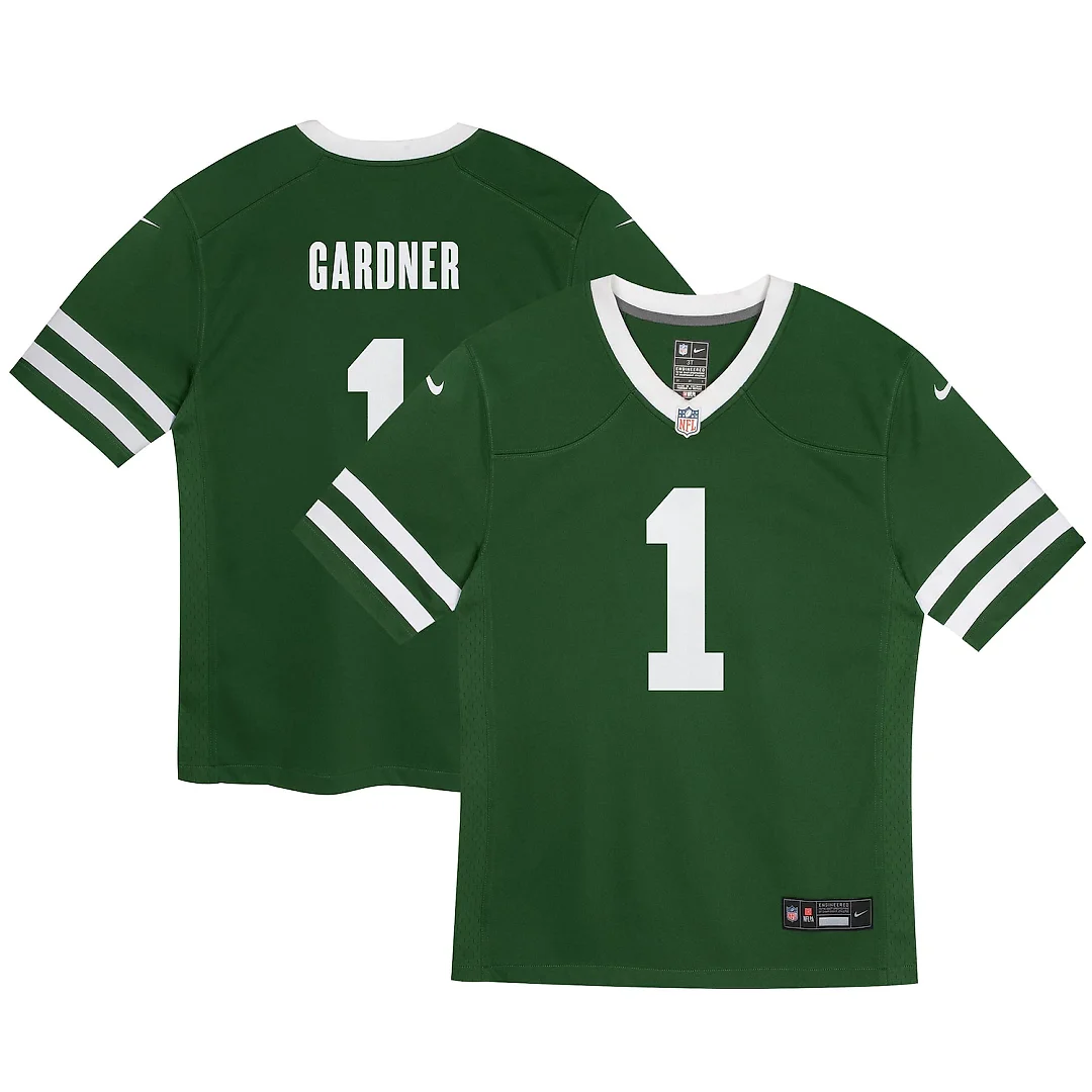 Zennovawear Ahmad Sauce Gardner New York Jets Infant Team Player Game Jersey - Green