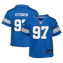Zennovawear Aidan Hutchinson Detroit Lions Infant Team Player Game Jersey - Blue