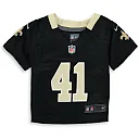 Zennovawear Alvin Kamara New Orleans Saints Infant Team Player Game Jersey - Black