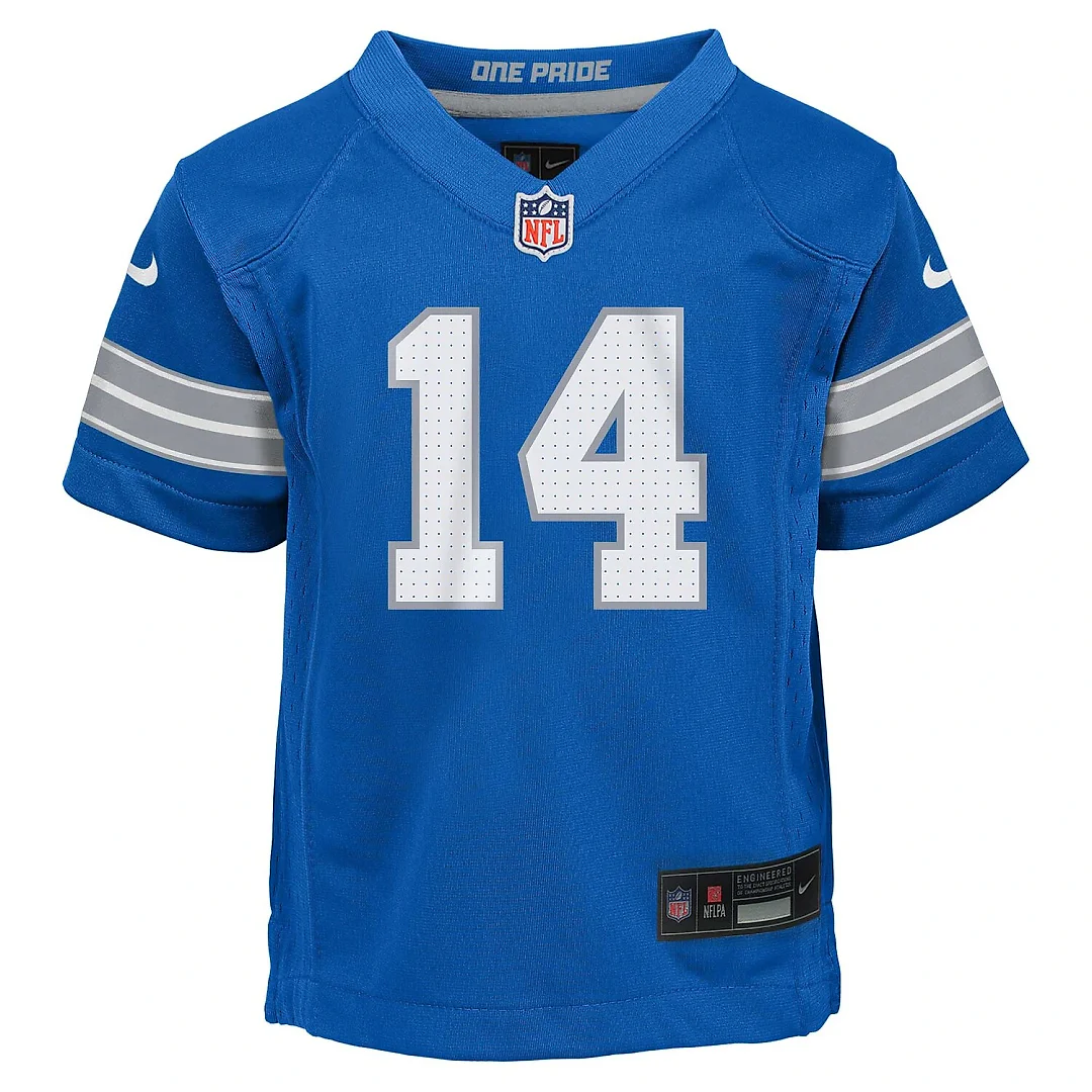 Zennovawear Amon-Ra St. Brown Detroit Lions Infant Team Player Game Jersey - Blue