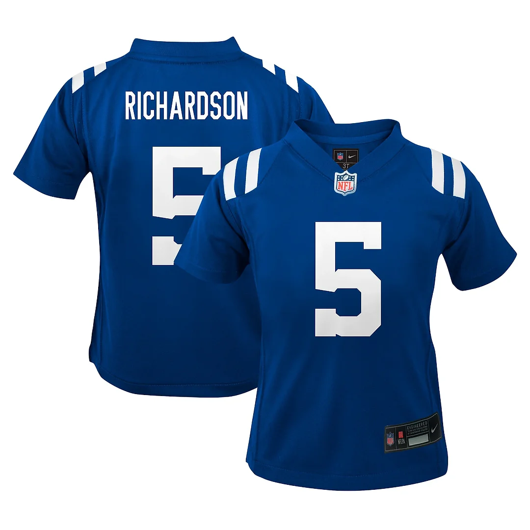 Zennovawear Anthony Richardson Sr. Indianapolis Colts Infant Team Player Game Jersey - Royal