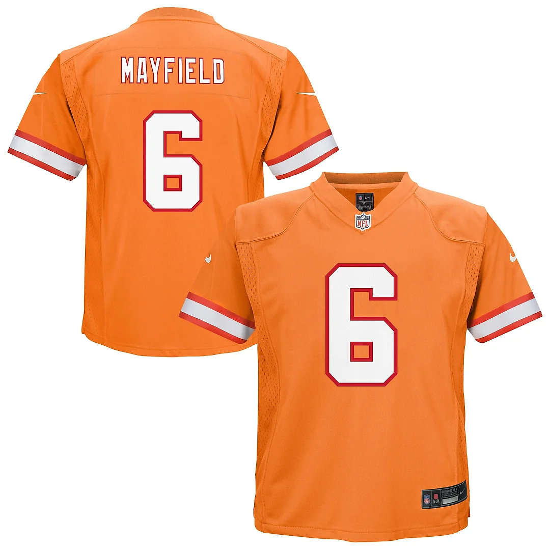 Zennovawear Baker Mayfield Tampa Bay Buccaneers Infant Alternate Player Game Jersey - Orange