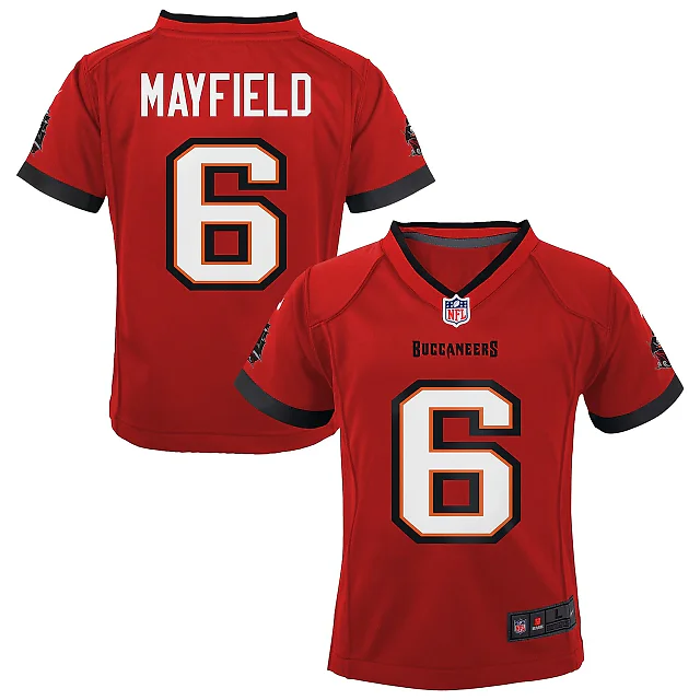 Zennovawear Baker Mayfield Tampa Bay Buccaneers Infant Team Player Game Jersey - Red