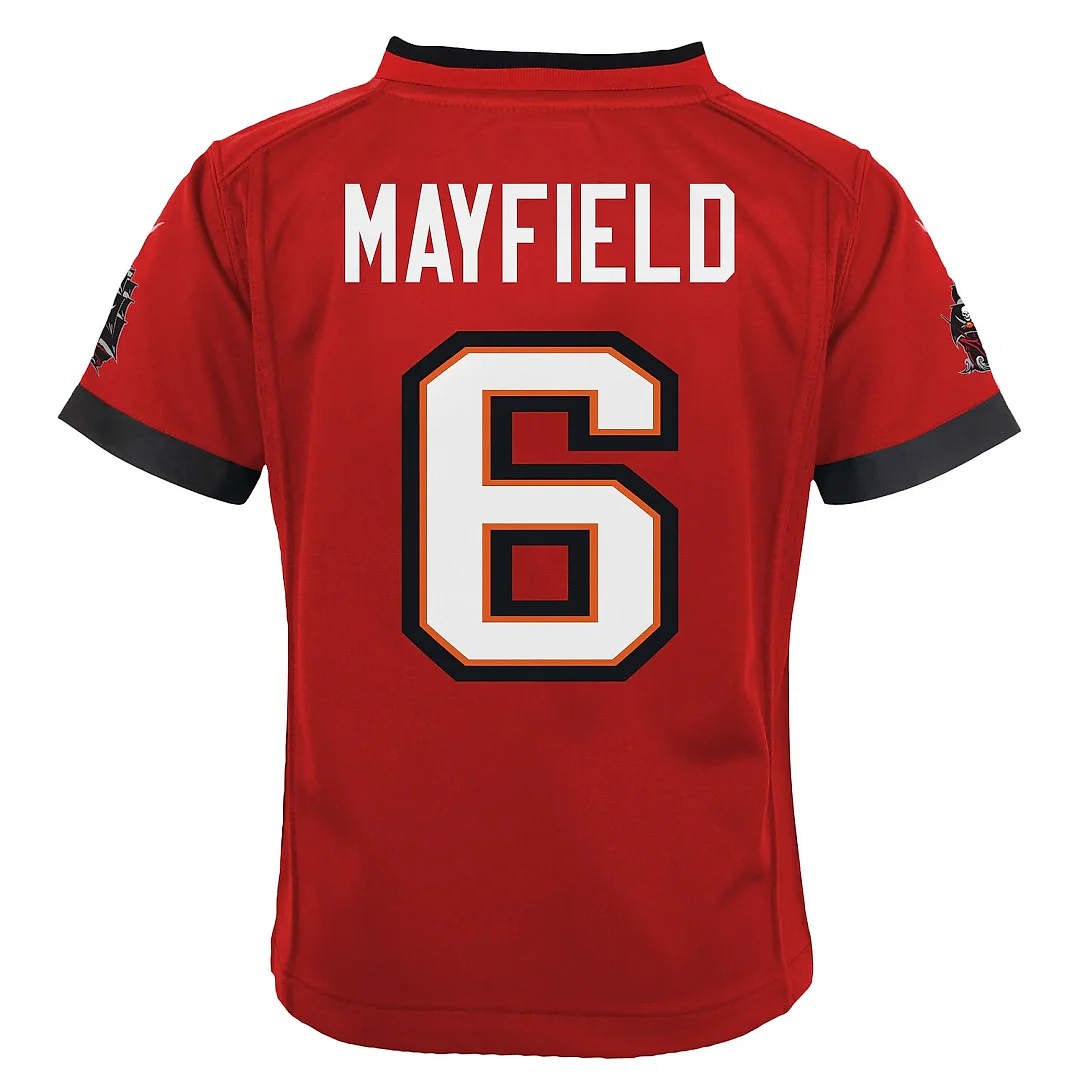 Zennovawear Baker Mayfield Tampa Bay Buccaneers Infant Team Player Game Jersey - Red
