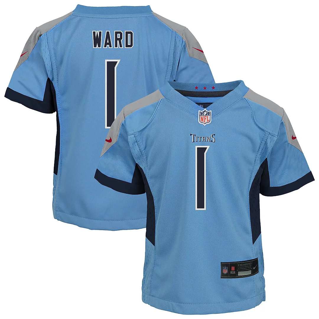 Zennovawear Cameron Ward Tennessee Titans Infant Team Player Game Jersey - Light Blue