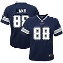 Zennovawear CeeDee Lamb Dallas Cowboys Infant Game Jersey - Navy