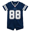 Zennovawear CeeDee Lamb Dallas Cowboys Infant Game Jersey Romper - Navy