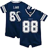 Zennovawear CeeDee Lamb Dallas Cowboys Infant Game Jersey Romper - Navy