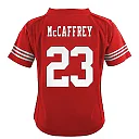 Zennovawear Christian McCaffrey San Francisco 49ers Infant Team Player Game Jersey - Scarlet