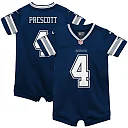 Zennovawear Dak Prescott Dallas Cowboys Infant Game Jersey Romper - Navy