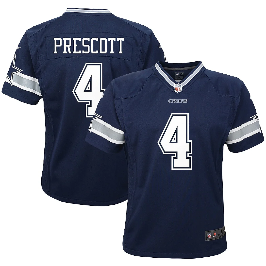 Zennovawear Dak Prescott Dallas Cowboys Infant Player Game Jersey - Navy