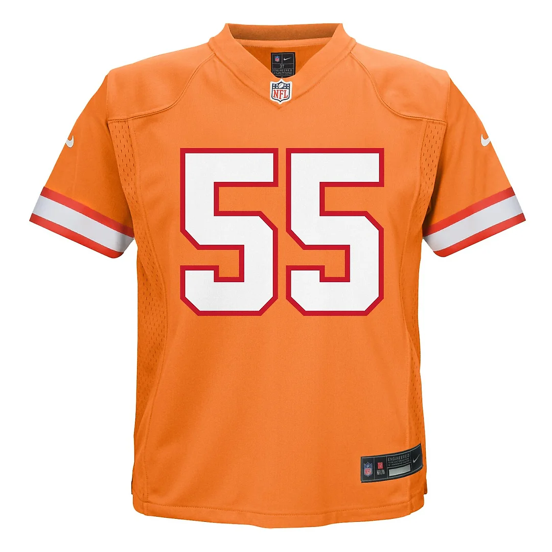 Zennovawear Derrick Brooks Tampa Bay Buccaneers Infant Alternate Player Game Jersey - Orange