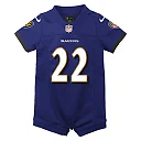 Zennovawear Derrick Henry Baltimore Ravens Infant Romper Jersey - Purple