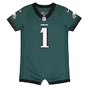 Zennovawear Jalen Hurts Philadelphia Eagles Infant Romper Jersey - Midnight Green