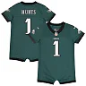 Zennovawear Jalen Hurts Philadelphia Eagles Infant Romper Jersey - Midnight Green