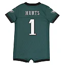 Zennovawear Jalen Hurts Philadelphia Eagles Infant Romper Jersey - Midnight Green