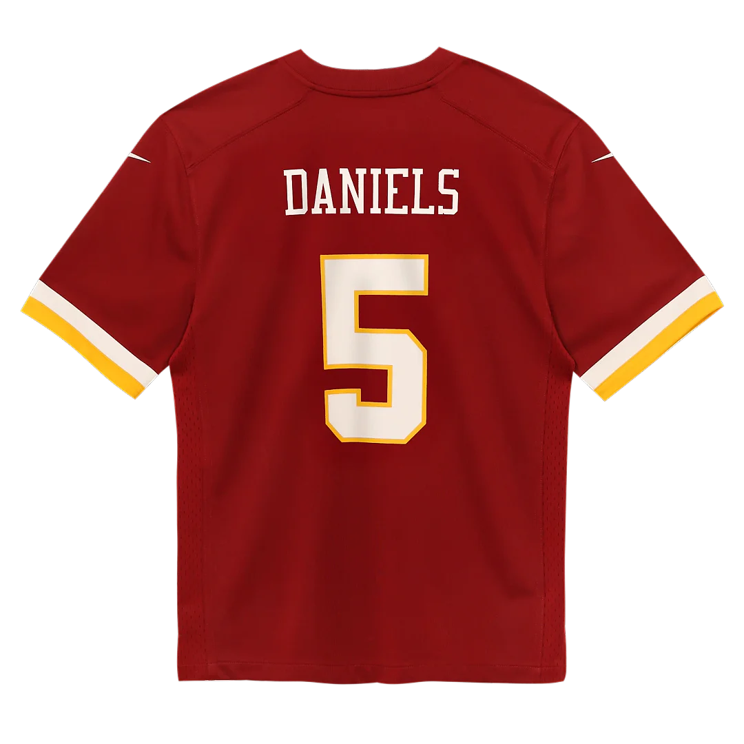 Zennovawear Jayden Daniels Washington Commanders Infant Team Game Jersey - Burgundy