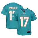 Zennovawear Jaylen Waddle Miami Dolphins Infant Team Player Game Jersey - Aqua