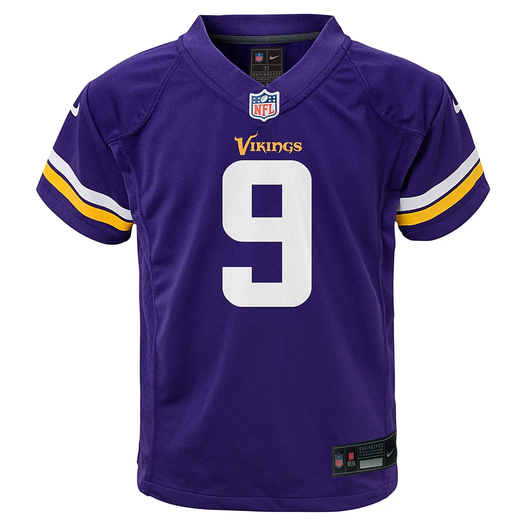 Zennovawear J.J. McCarthy Minnesota Vikings Infant Team Player Game Jersey - Purple