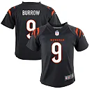 Zennovawear Joe Burrow Cincinnati Bengals Infant Team Player Game Jersey - Black