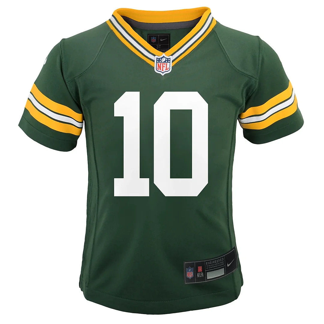 Zennovawear Jordan Love Green Bay Packers Infant Game Jersey - Green