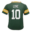 Zennovawear Jordan Love Green Bay Packers Infant Game Jersey - Green