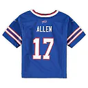 Zennovawear Josh Allen Buffalo Bills Infant Team Player Game Jersey - Royal