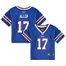 Zennovawear Josh Allen Buffalo Bills Infant Team Player Game Jersey - Royal