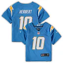 Zennovawear Justin Herbert Los Angeles Chargers Infant Team Player Game Jersey - Powder Blue