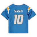 Zennovawear Justin Herbert Los Angeles Chargers Infant Team Player Game Jersey - Powder Blue