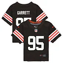 Zennovawear Myles Garrett Cleveland Browns Infant Team Player Game Jersey - Brown