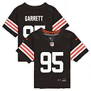 Zennovawear Myles Garrett Cleveland Browns Infant Team Player Game Jersey - Brown