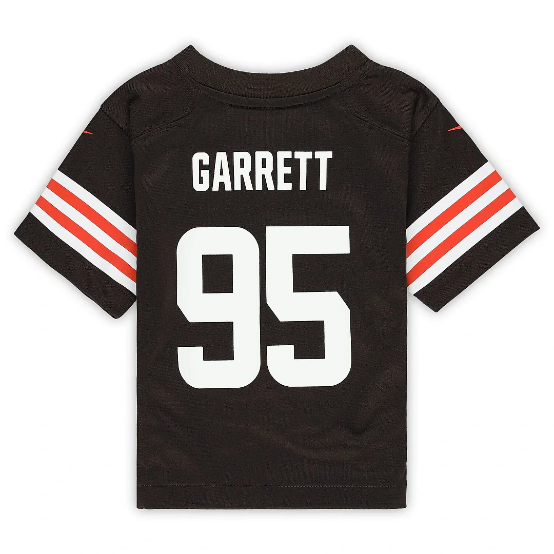 Zennovawear Myles Garrett Cleveland Browns Infant Team Player Game Jersey - Brown