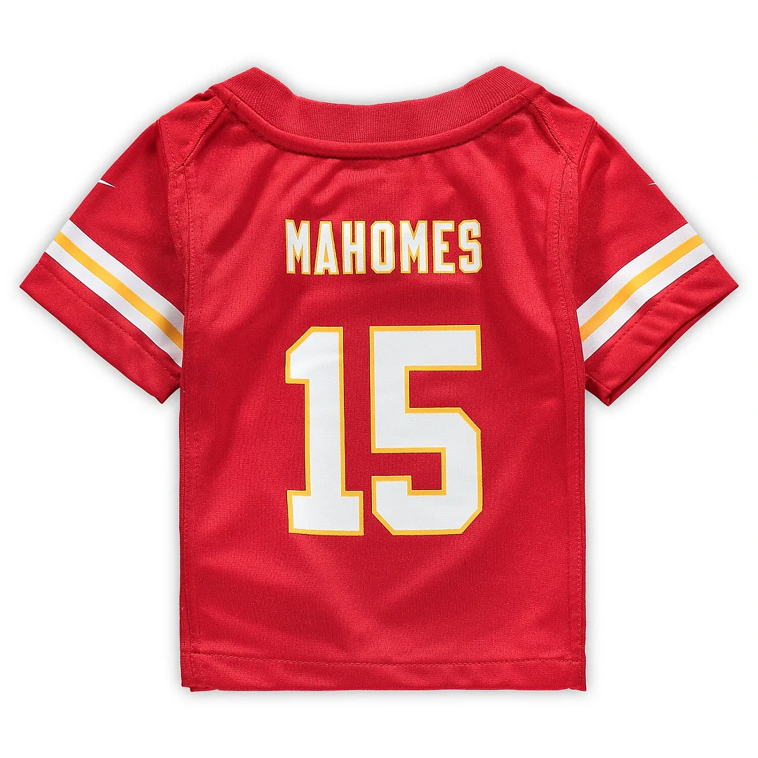 Zennovawear Patrick Mahomes Kansas City Chiefs Infant Team Player Game Jersey - Red