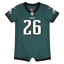 Zennovawear Saquon Barkley Philadelphia Eagles Infant Romper Jersey - Midnight Green