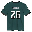 Zennovawear Saquon Barkley Philadelphia Eagles Infant Team Player Game Jersey - Midnight Green